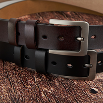 I Love You For Who You Are But That Sure Is A Bonus - Personalized Engraved Leather Belt