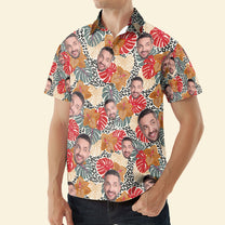 Custom Face - Personalized Photo Hawaiian Shirt