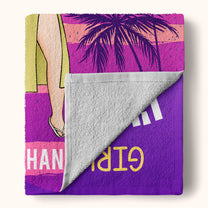 Girls' Trip 2023 - Personalized Beach Towel